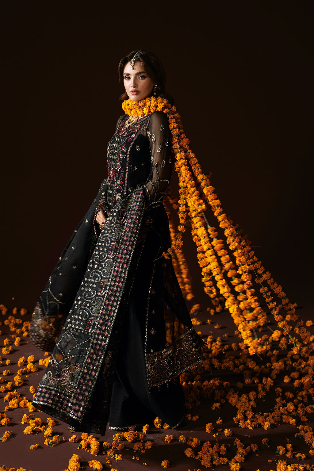 Ramsha | Dastak Luxury Chiffon Collection | Q-205 - Official Ramsha stockist in UK - Sakeena London