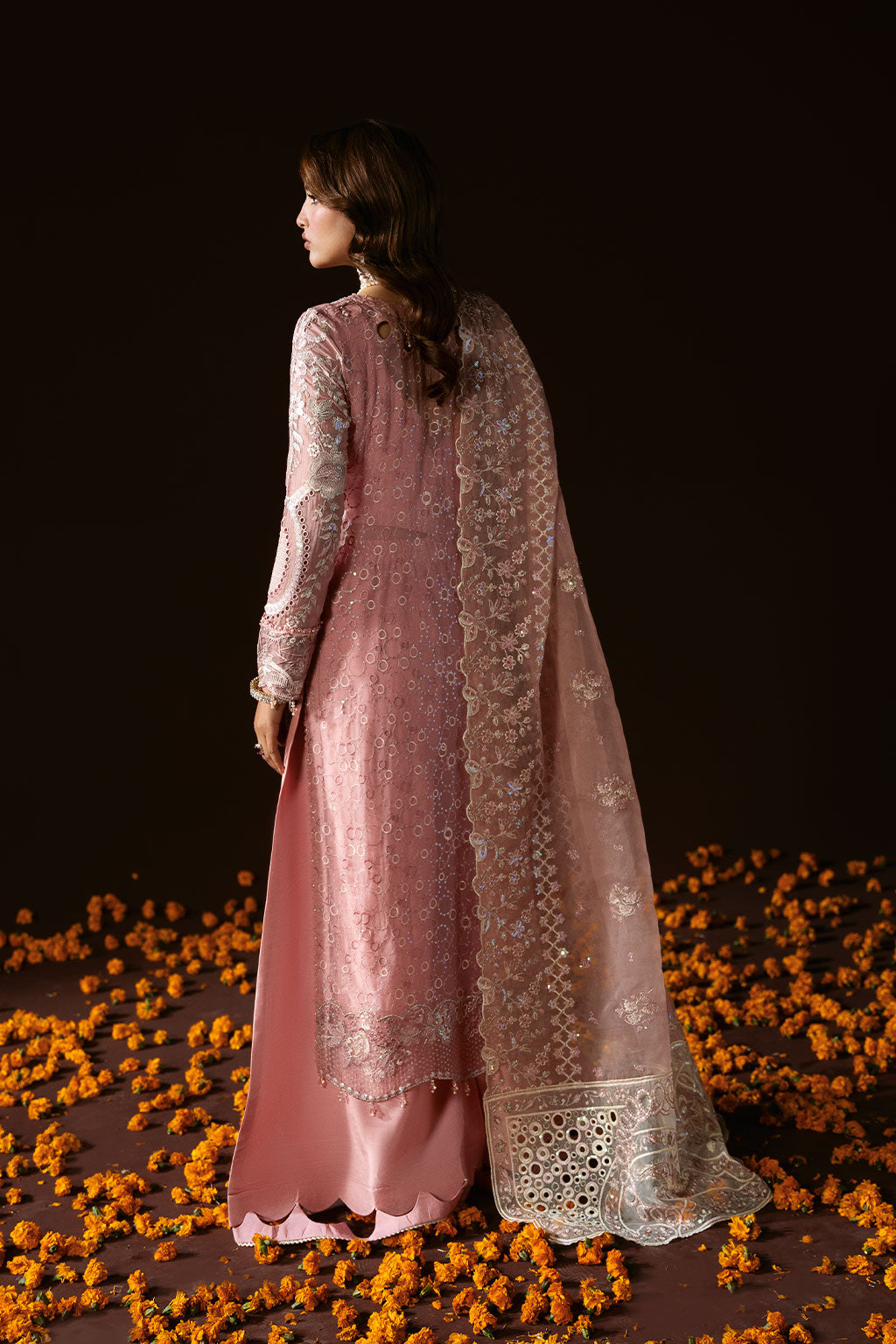 Ramsha | Dastak Luxury Chiffon Collection | Q-202 - Official Ramsha stockist in UK - Sakeena London
