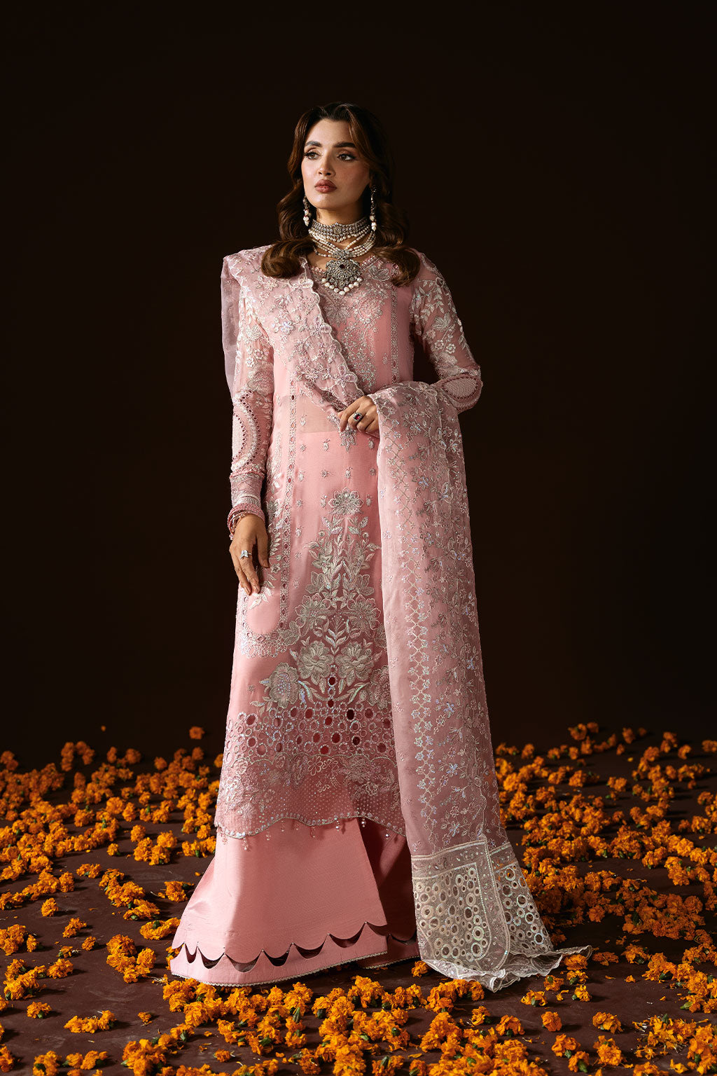 Ramsha | Dastak Luxury Chiffon Collection | Q-202 - Official Ramsha stockist in UK - Sakeena London