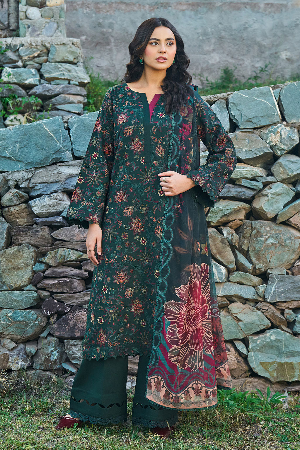 Ramsha | Riwaj Winter Collection | J703 - Official Ramsha stockist in UK - Sakeena London