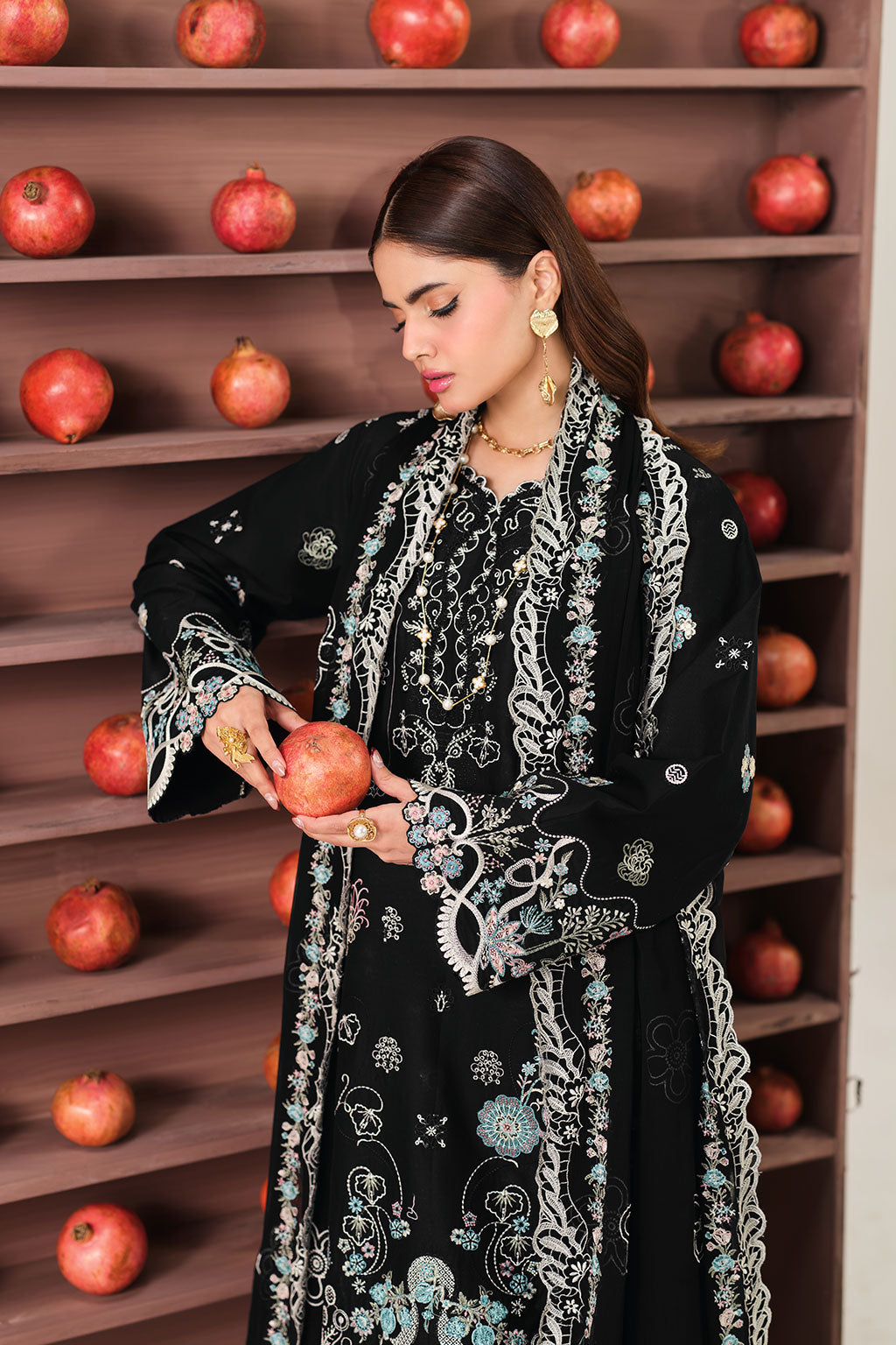Ramsha | Riwayat Lawn Collection |Y-1502