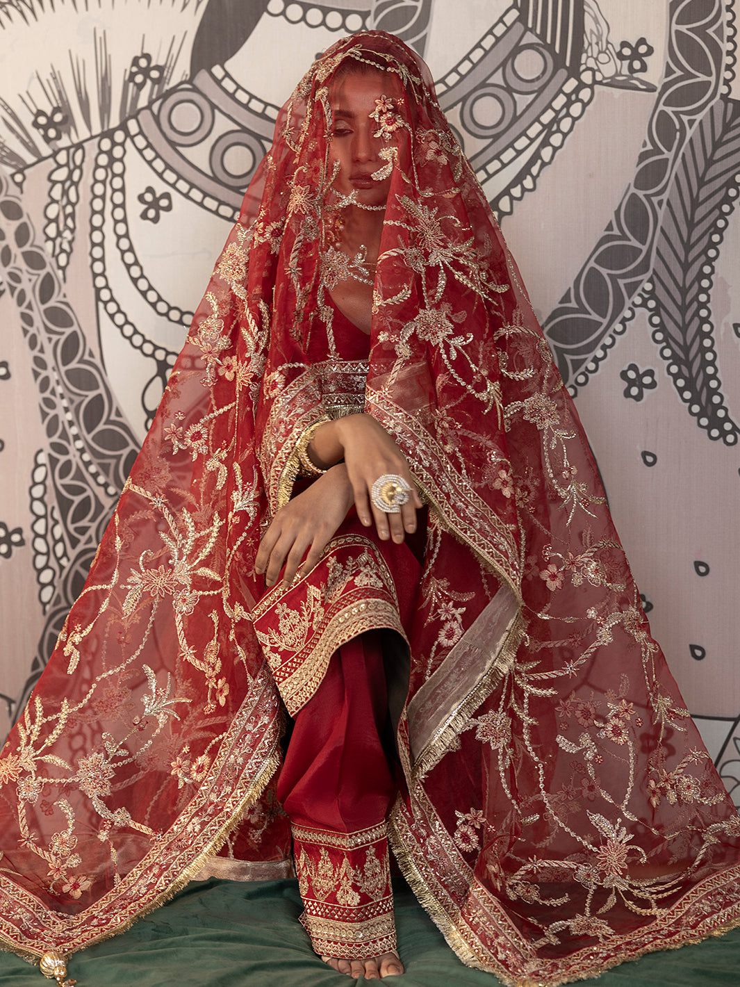 Hem Stitch | Raw Silk Edit 25 | Rose - Official Hemstitch stockist in UK - Sakeena London