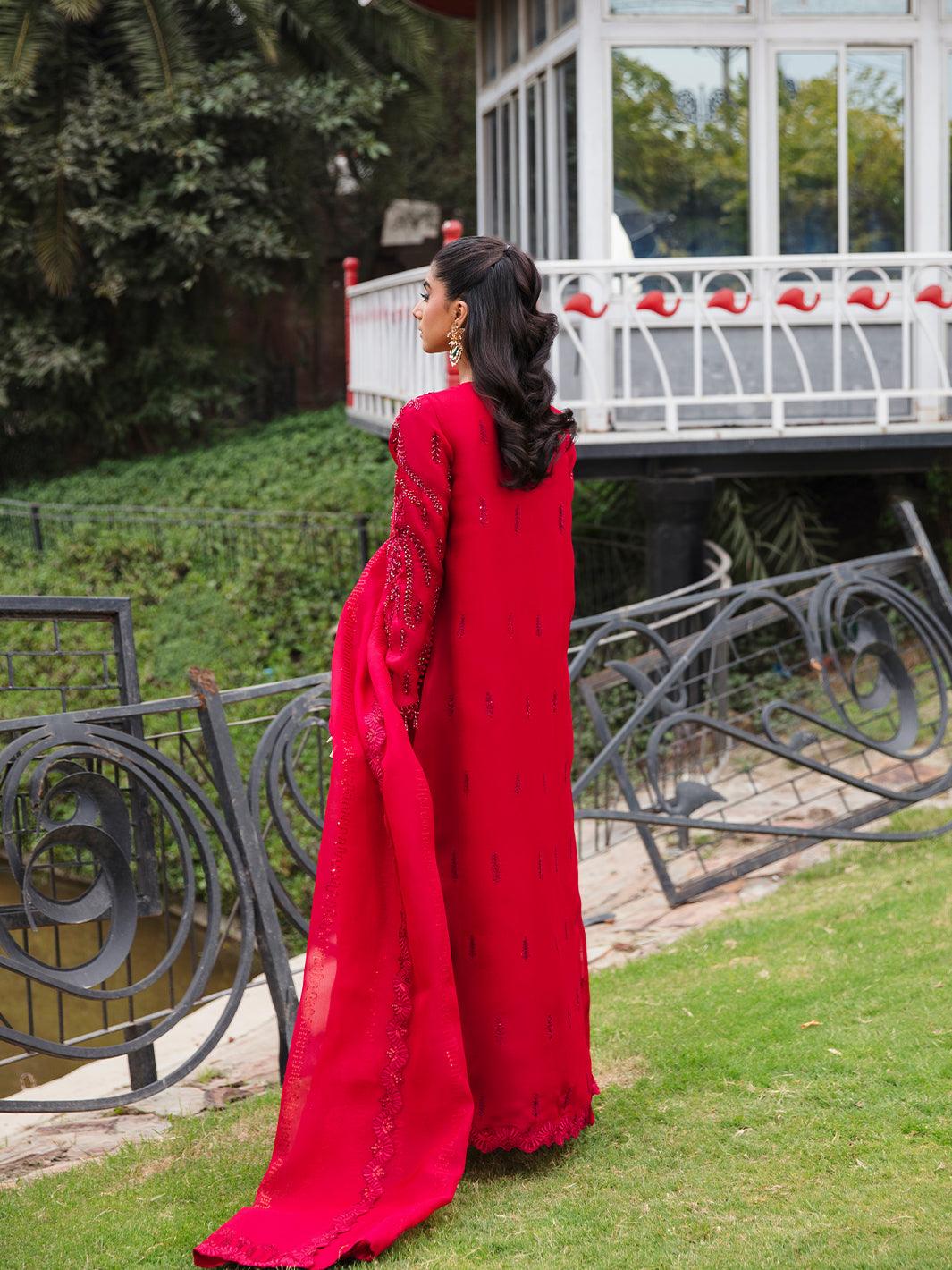 Amroz Atelier | Aerien Formals | Rouge - Official Amroz Atelier stockist in UK - Sakeena London