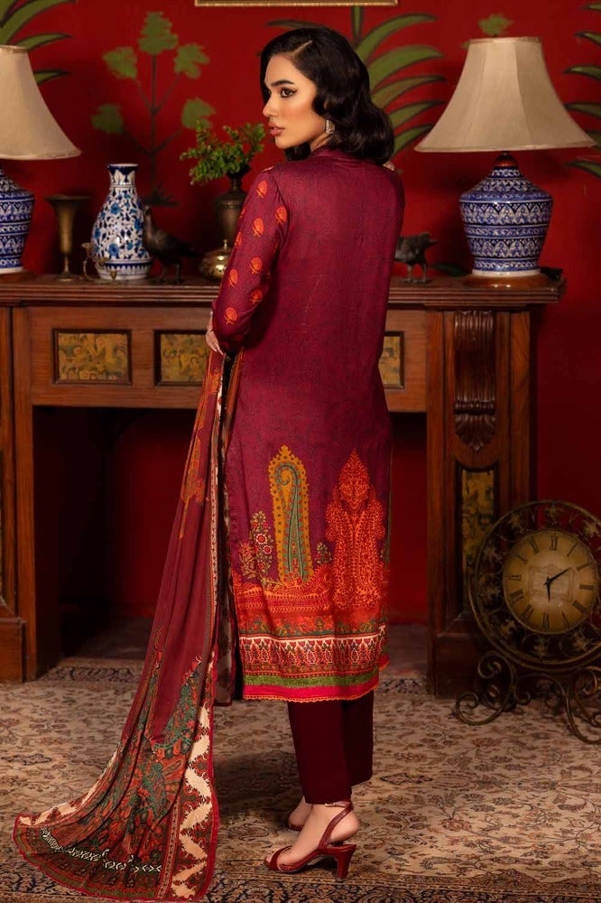 Gul Ahmed | Winter Collection 24 | Suit CV-32003 - Official Gul Ahmed stockist in UK - Sakeena London
