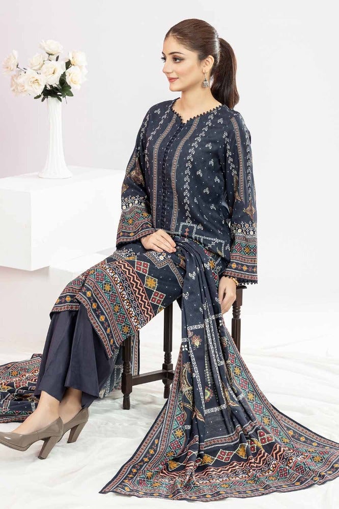 Gul Ahmed | Winter Collection 24 | Suit WNS-32290 A - Official Gul Ahmed stockist in UK - Sakeena London