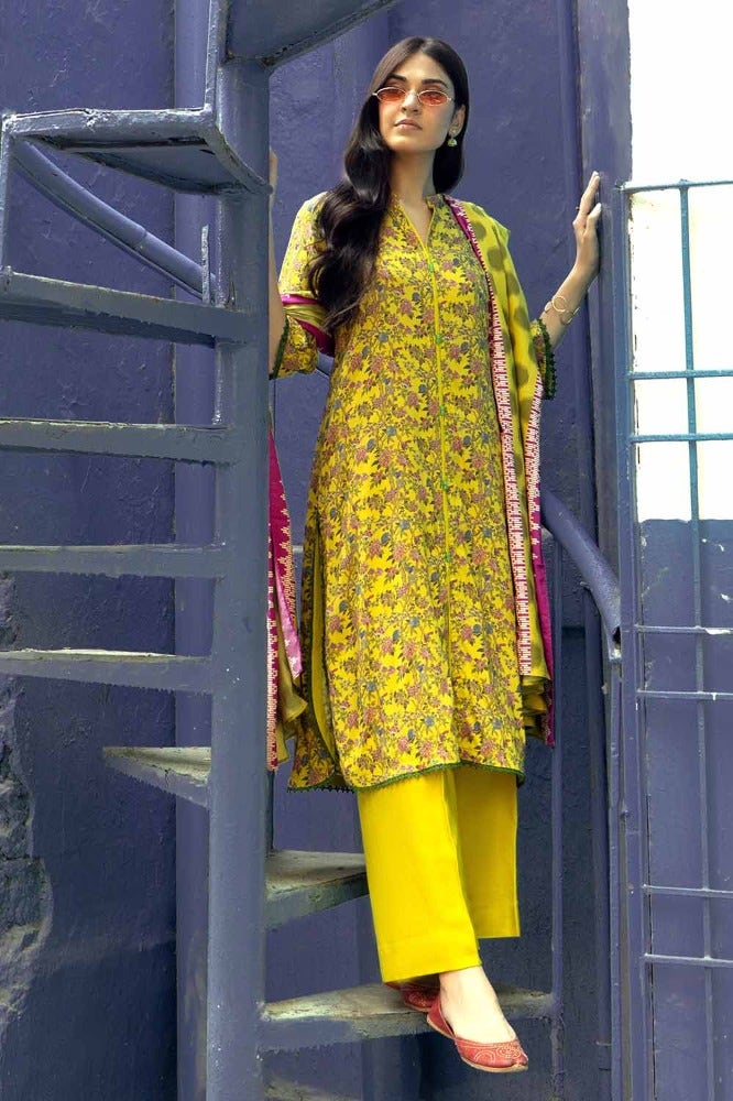 Gul Ahmed | Winter Collection 24 | Suit LT-32022 A - Official Gul Ahmed stockist in UK - Sakeena London