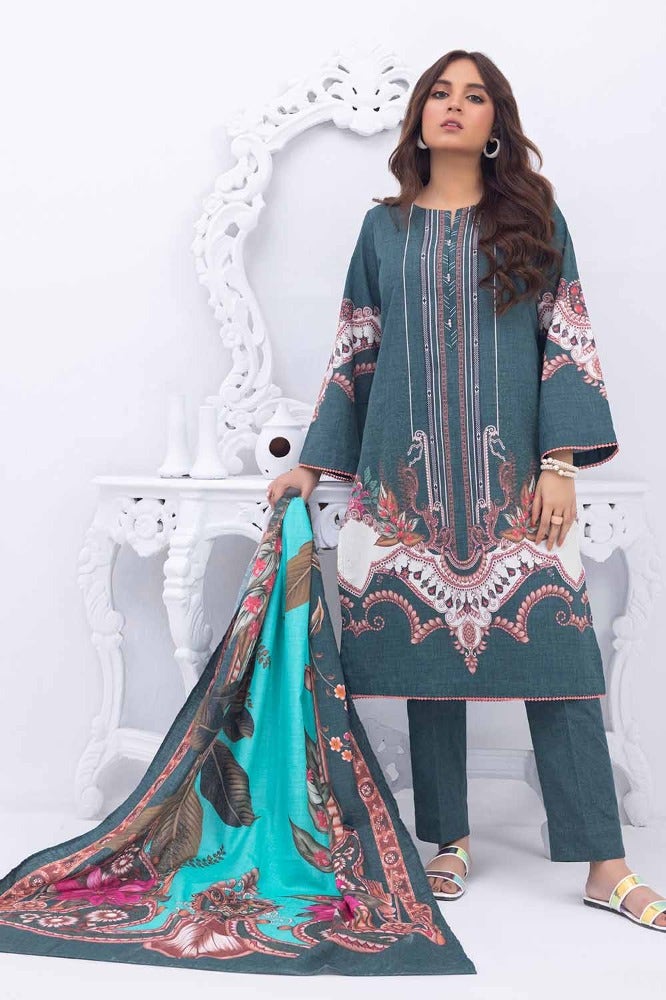 Gul Ahmed | Winter Collection 24 | Suit WNS-32237 B - Official Gul Ahmed stockist in UK - Sakeena London