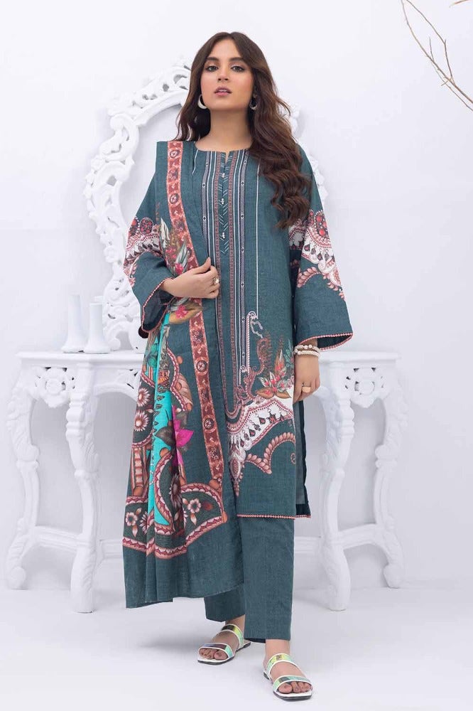 Gul Ahmed | Winter Collection 24 | Suit WNS-32237 B - Official Gul Ahmed stockist in UK - Sakeena London