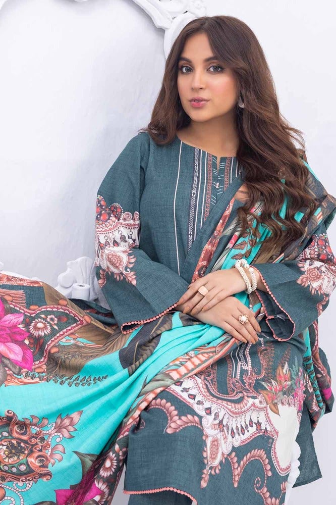 Gul Ahmed | Winter Collection 24 | Suit WNS-32237 B - Official Gul Ahmed stockist in UK - Sakeena London