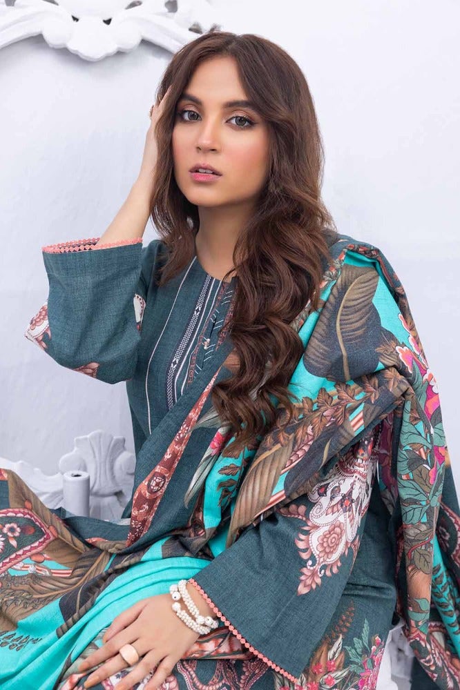 Gul Ahmed | Winter Collection 24 | Suit WNS-32237 B - Official Gul Ahmed stockist in UK - Sakeena London
