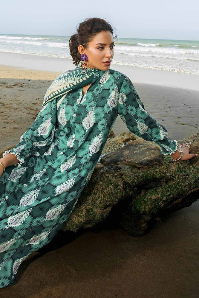 Gul Ahmed | Winter Collection 24 | Suit LT-32020 B - Official Gul Ahmed stockist in UK - Sakeena London