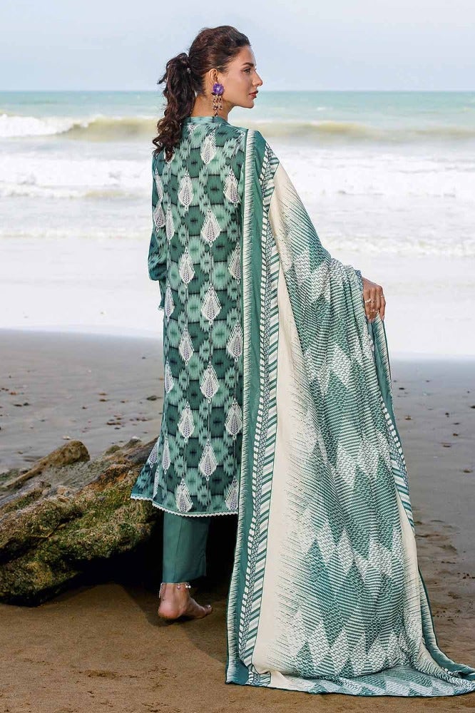 Gul Ahmed | Winter Collection 24 | Suit LT-32020 B - Official Gul Ahmed stockist in UK - Sakeena London