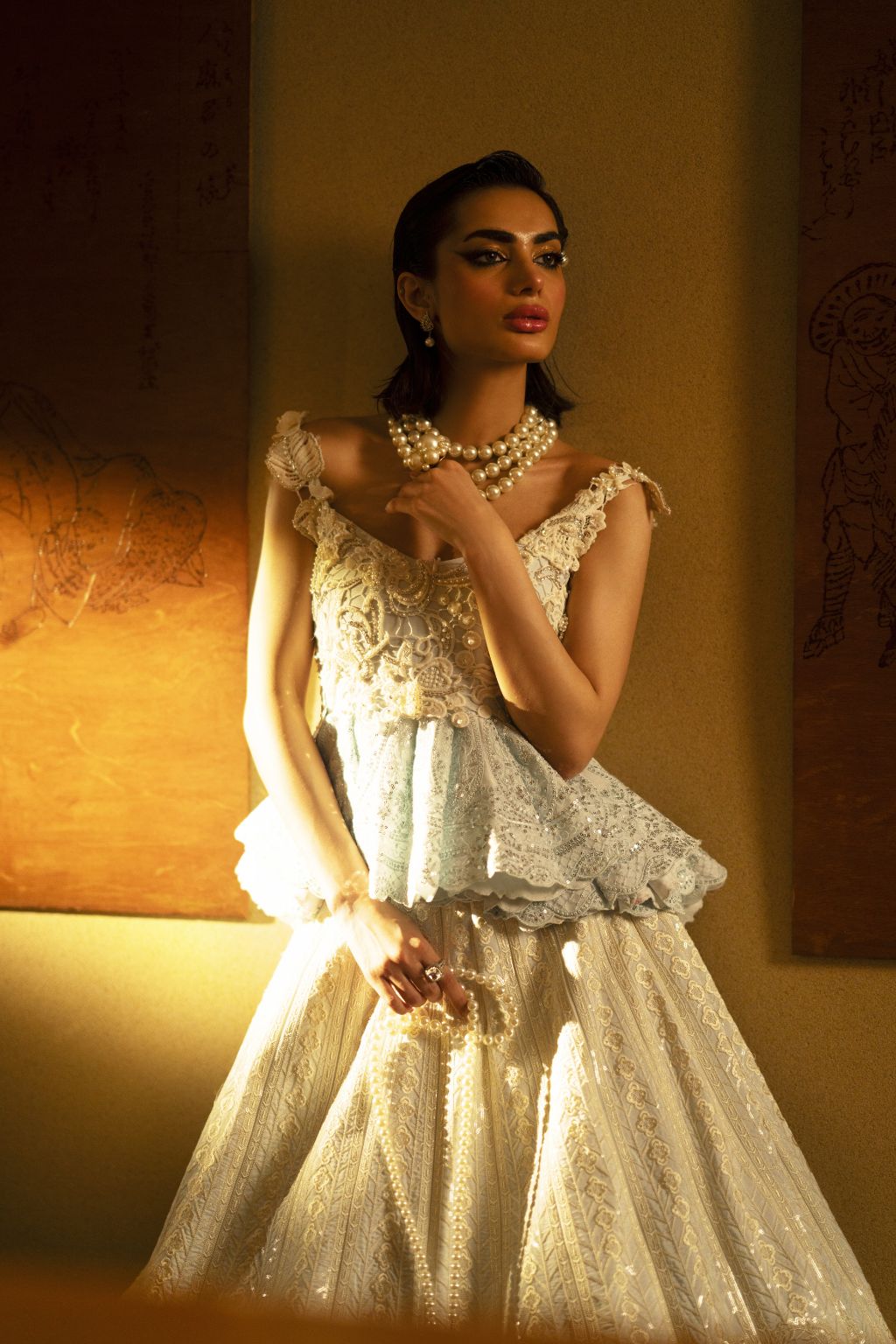AJR Couture | Cutwork Edit 24 | RUBA - Official AJR Couture stockist in UK - Sakeena London
