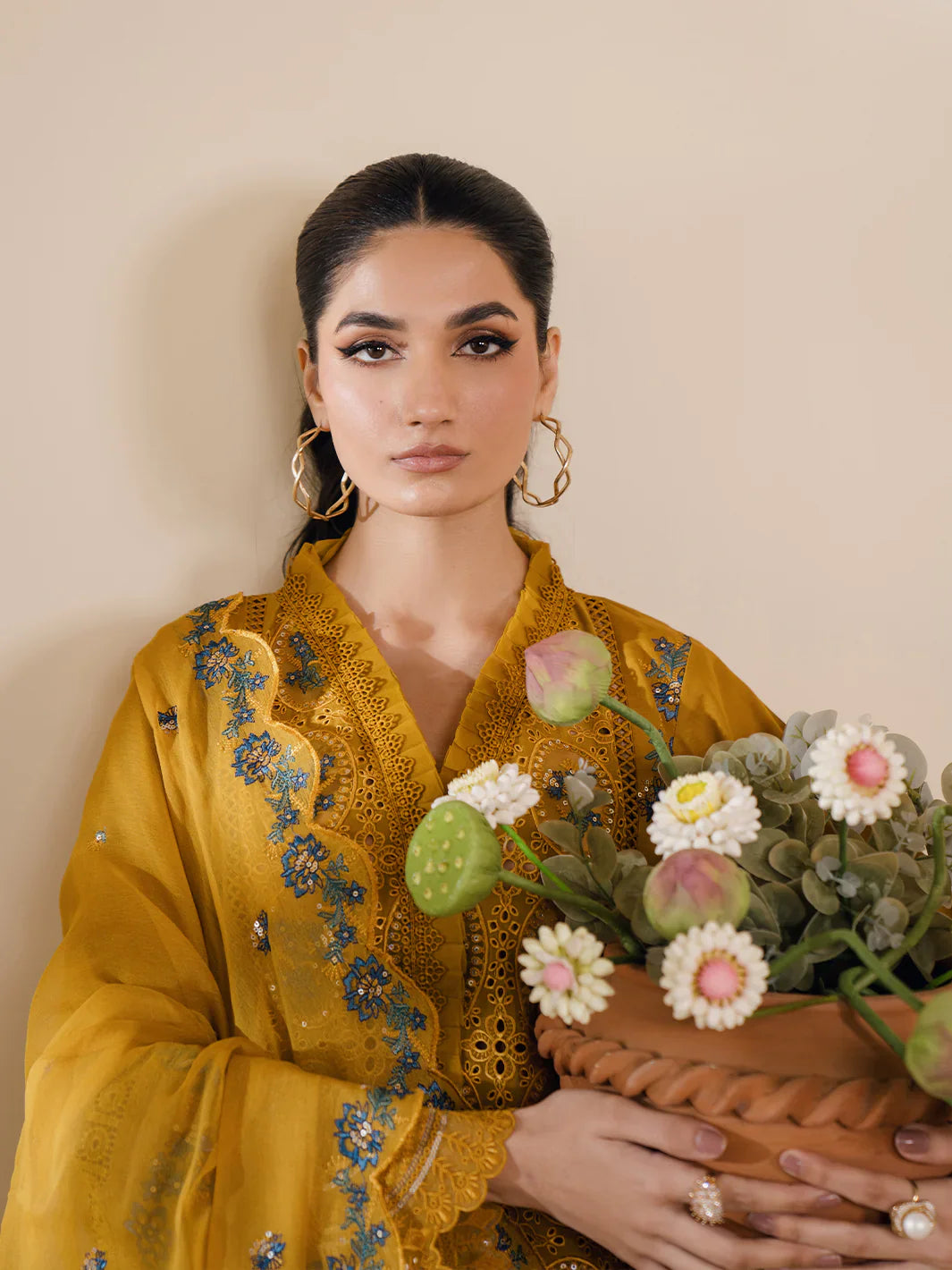 Bin Ilyas | Naqsh Luxury Lawn | Azlin - Official Bin Ilyas stockist in UK - Sakeena London
