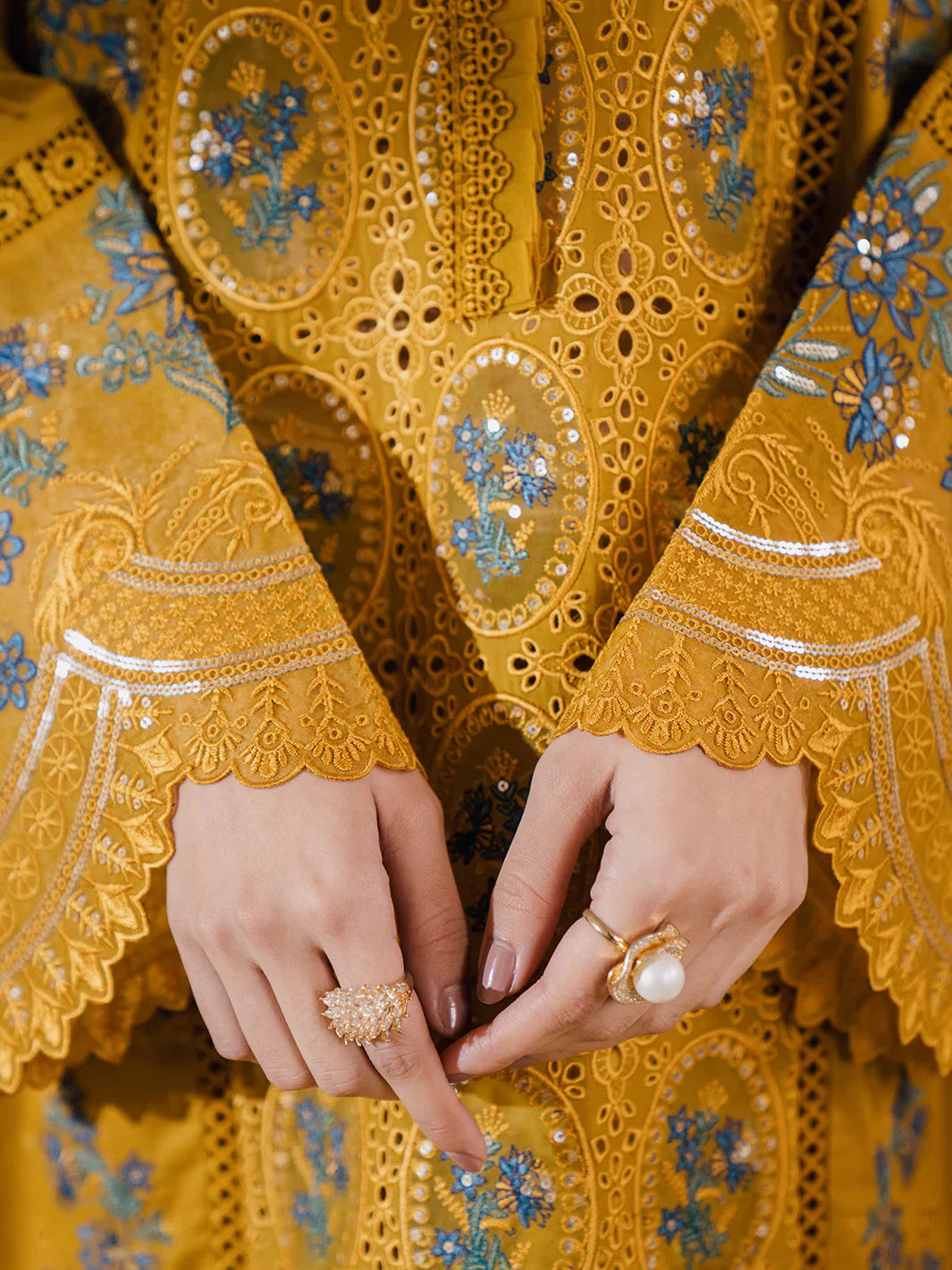 Bin Ilyas | Naqsh Luxury Lawn | Azlin - Official Bin Ilyas stockist in UK - Sakeena London