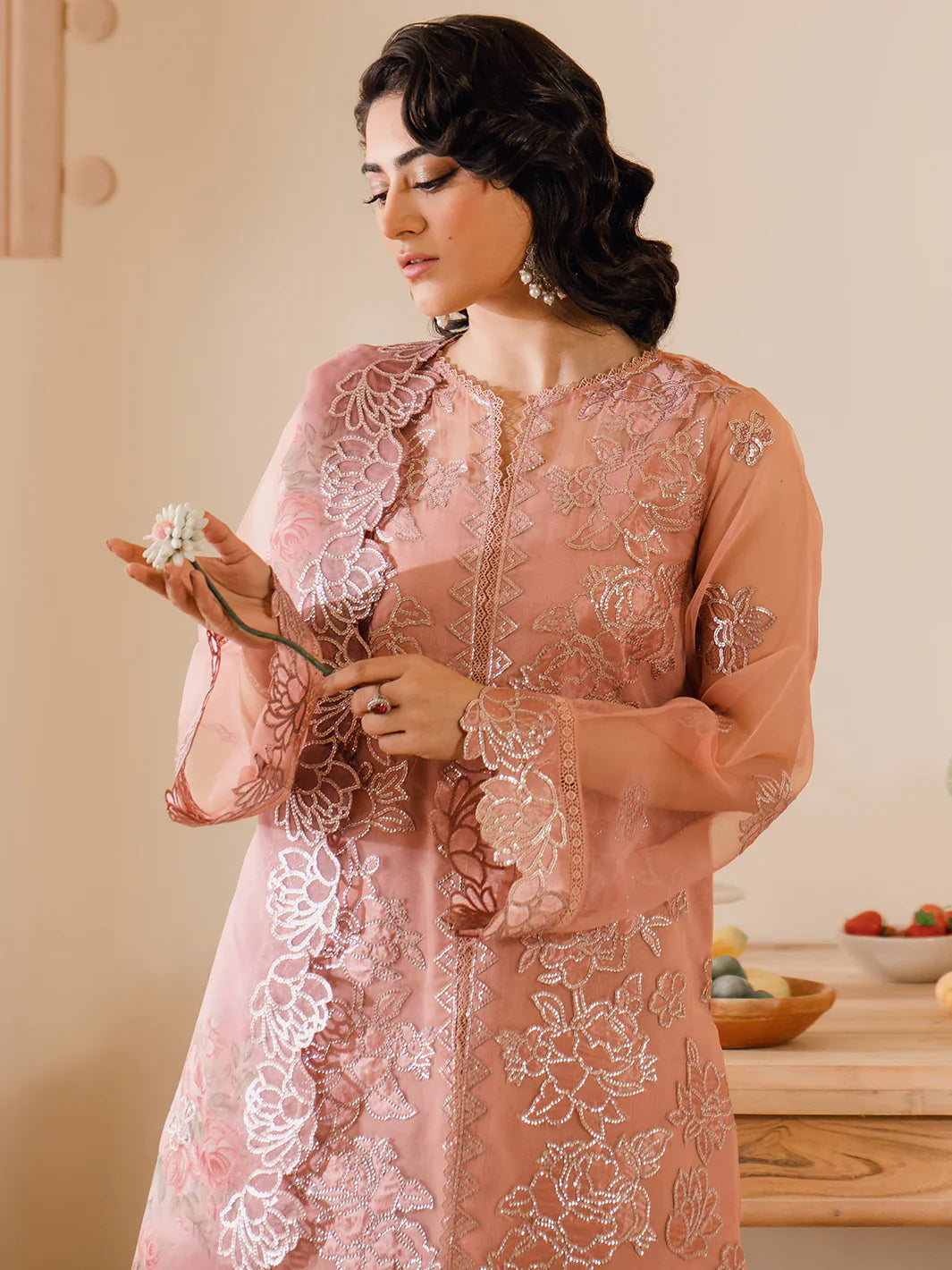 Bin Ilyas | Naqsh Luxury Lawn | Alora - Official Bin Ilyas stockist in UK - Sakeena London