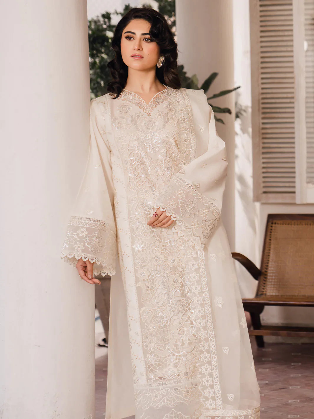 Bin Ilyas | Naqsh Luxury Lawn | Laira - Official Bin Ilyas stockist in UK - Sakeena London