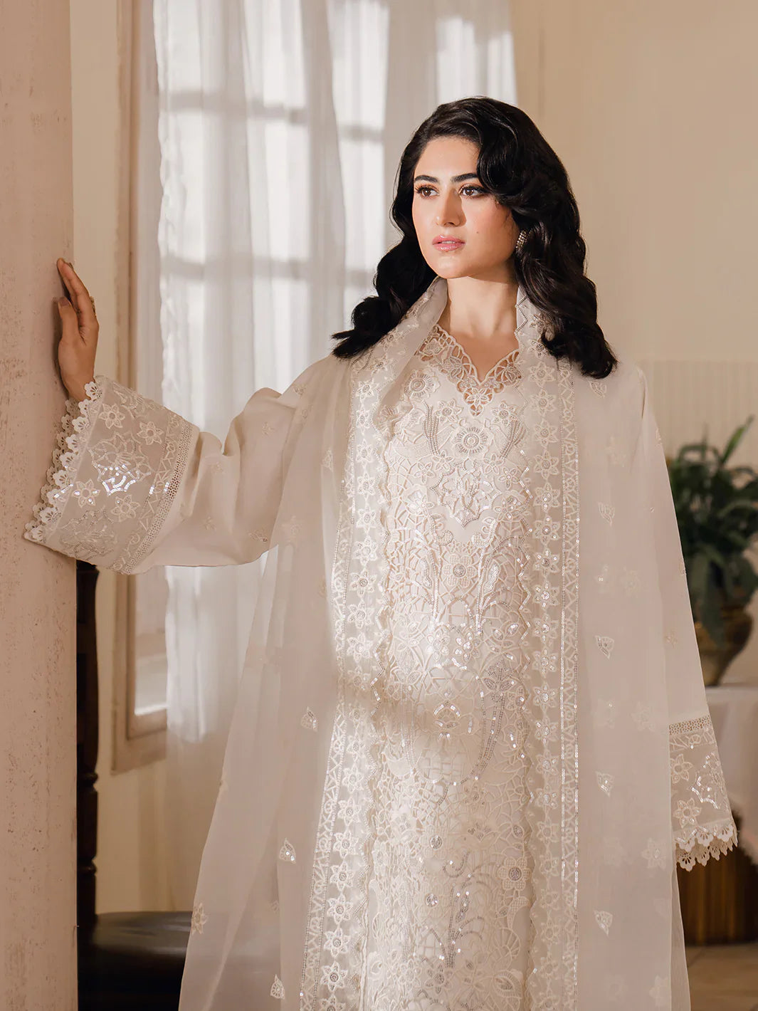Bin Ilyas | Naqsh Luxury Lawn | Laira - Official Bin Ilyas stockist in UK - Sakeena London