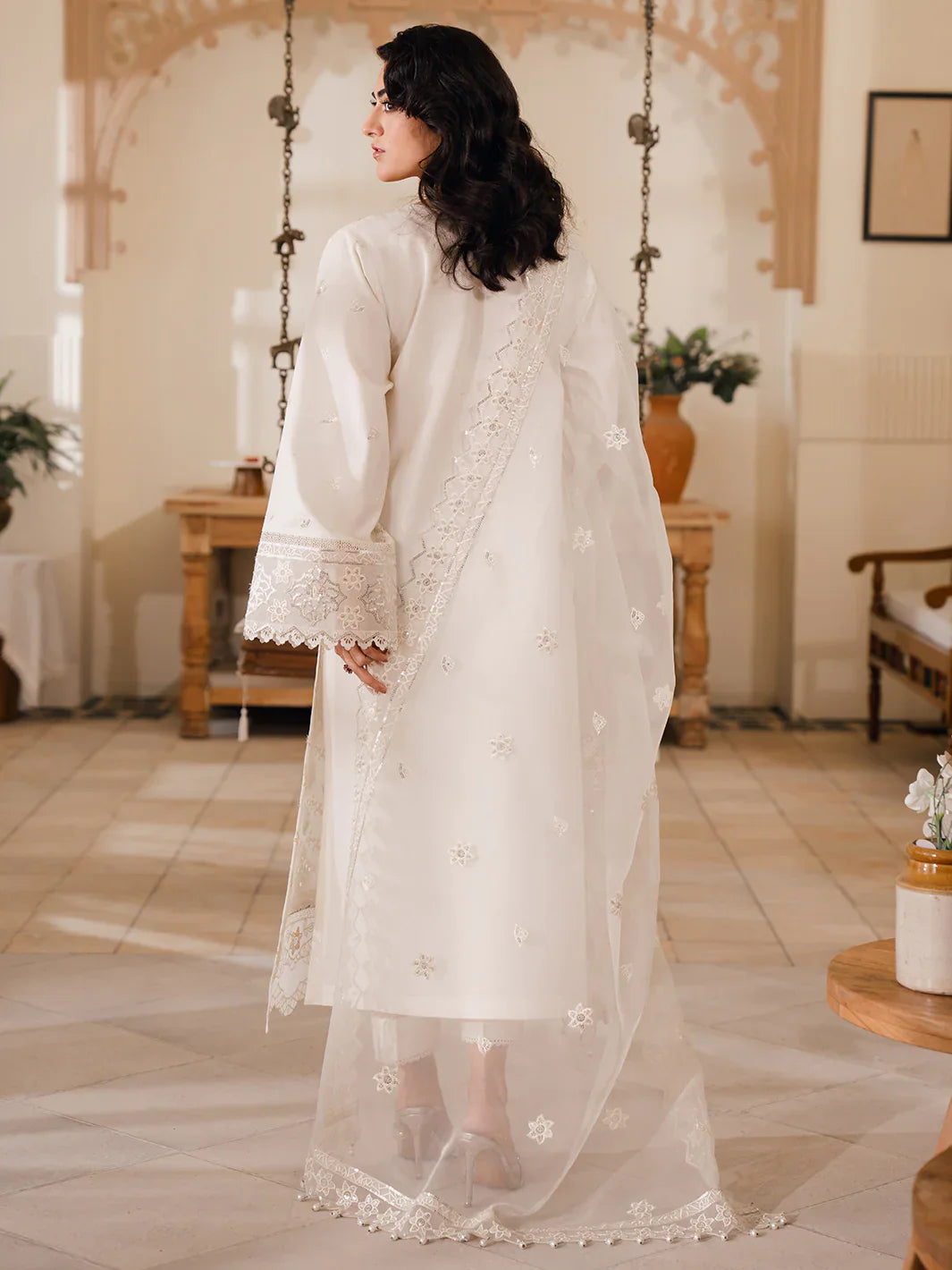 Bin Ilyas | Naqsh Luxury Lawn | Laira - Official Bin Ilyas stockist in UK - Sakeena London