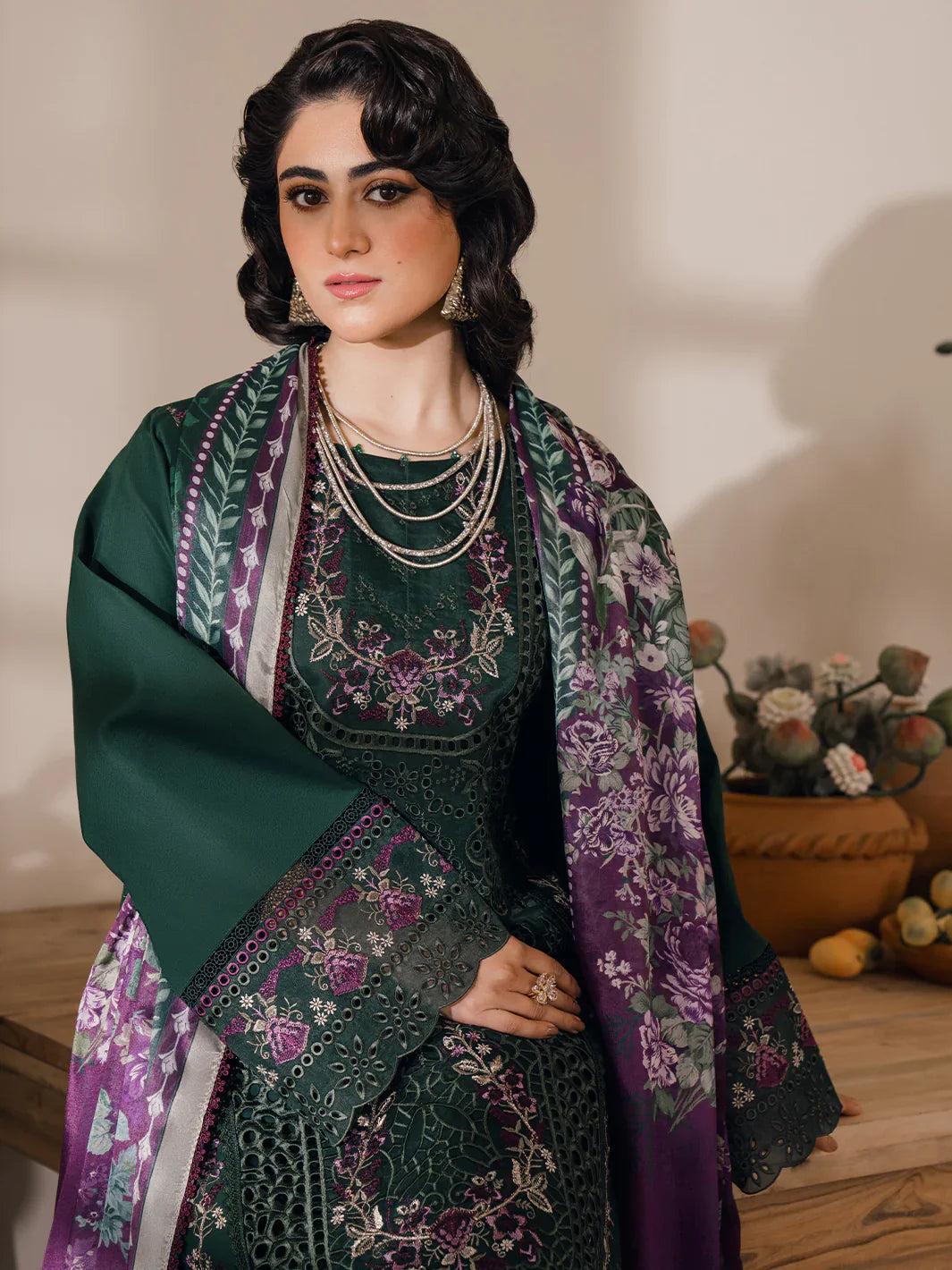 Bin Ilyas | Naqsh Luxury Lawn | Orna - Official Bin Ilyas stockist in UK - Sakeena London