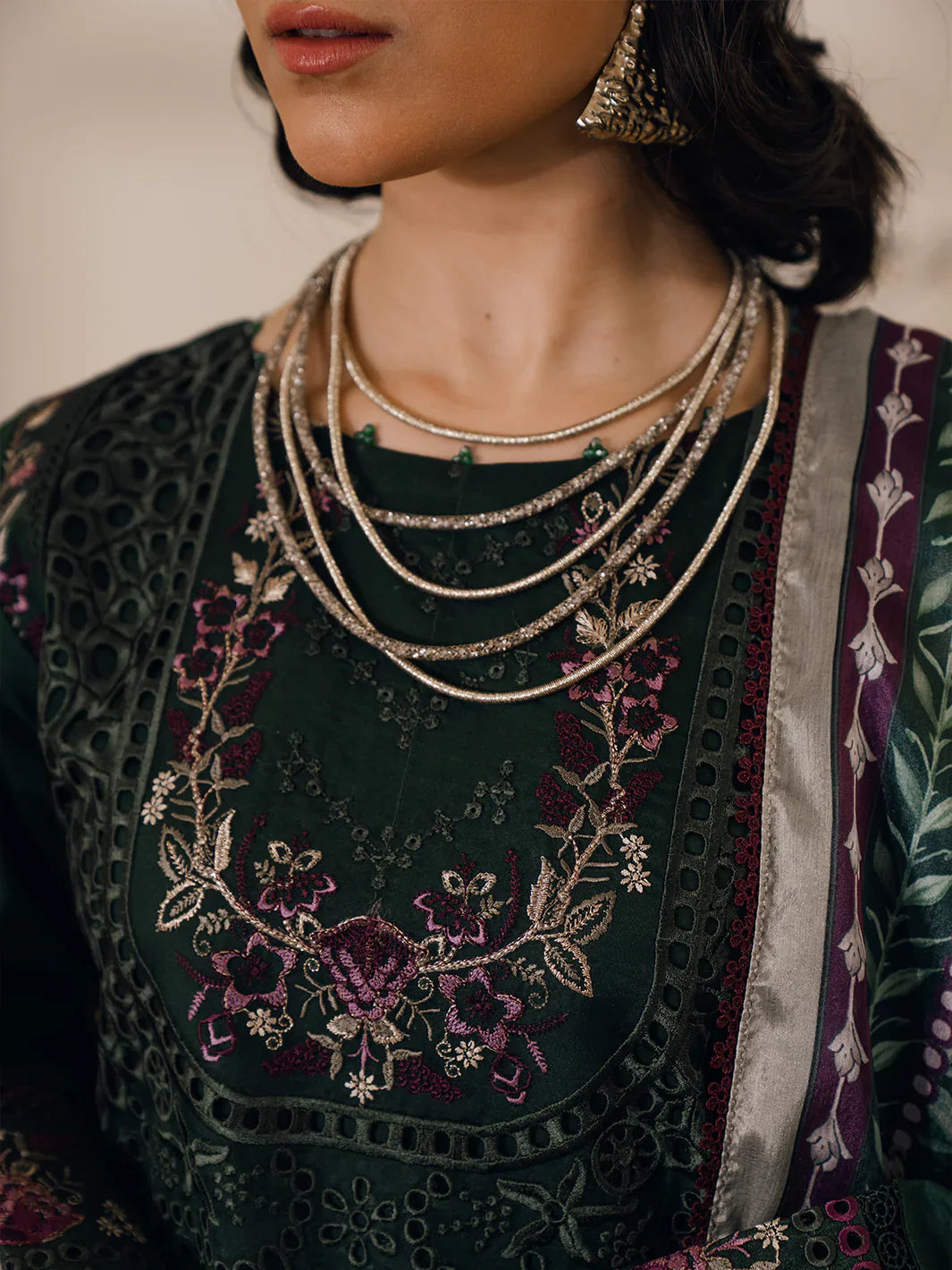 Bin Ilyas | Naqsh Luxury Lawn | Orna - Official Bin Ilyas stockist in UK - Sakeena London