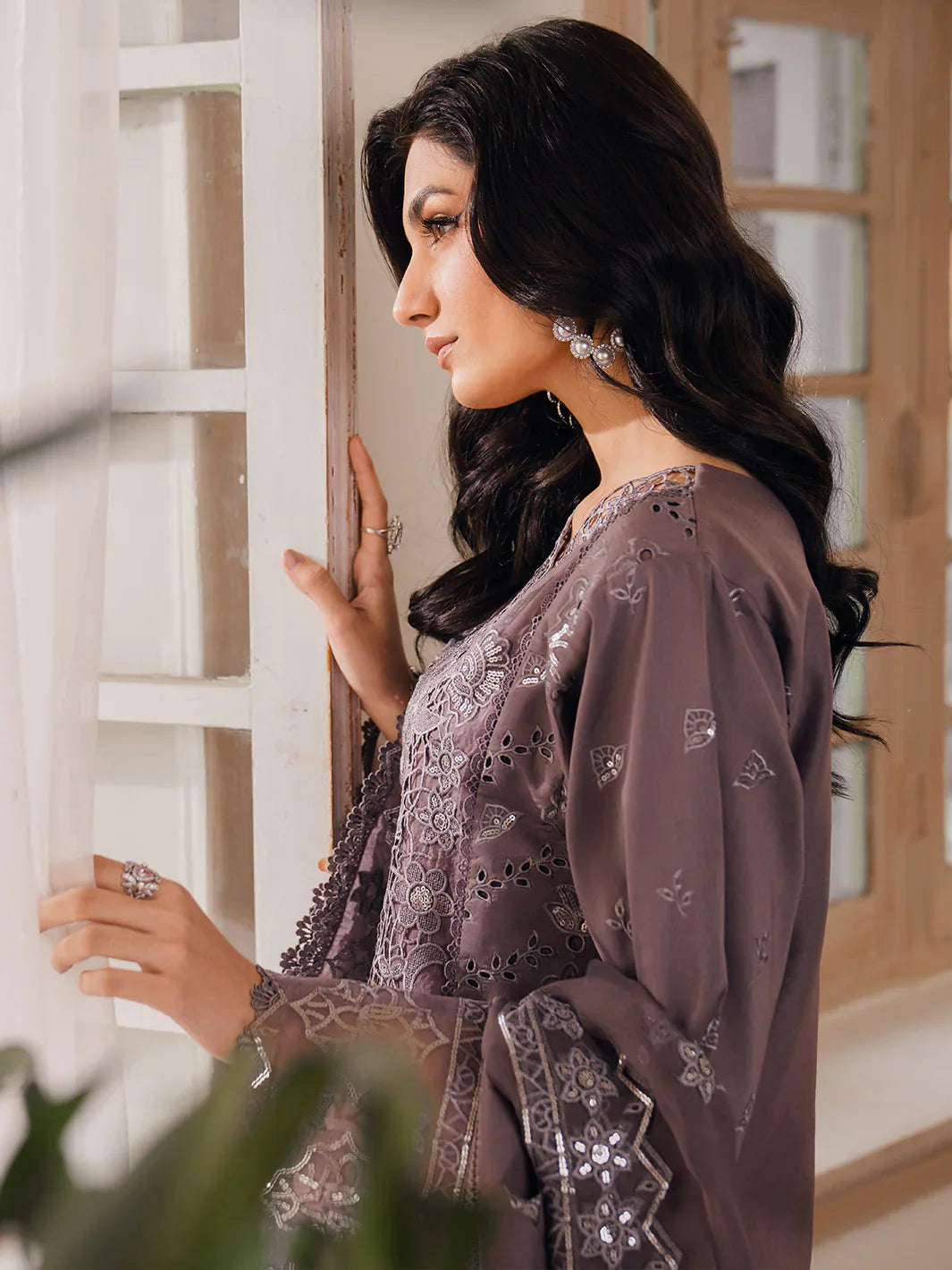Bin Ilyas | Naqsh Luxury Lawn | Sevgi - Official Bin Ilyas stockist in UK - Sakeena London