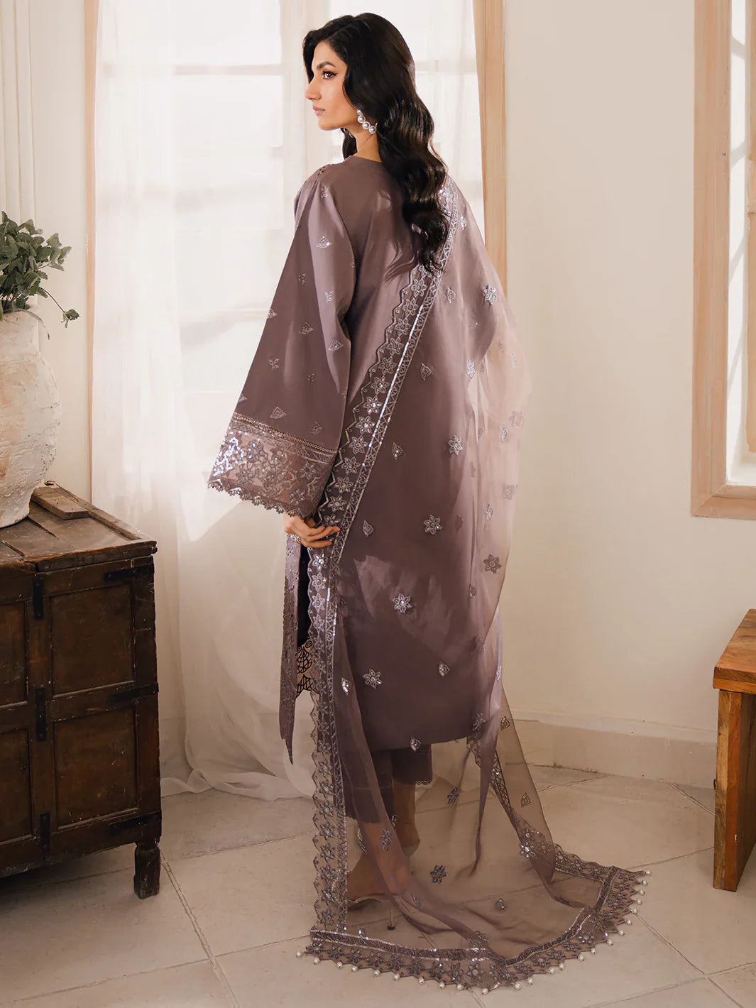 Bin Ilyas | Naqsh Luxury Lawn | Sevgi - Official Bin Ilyas stockist in UK - Sakeena London