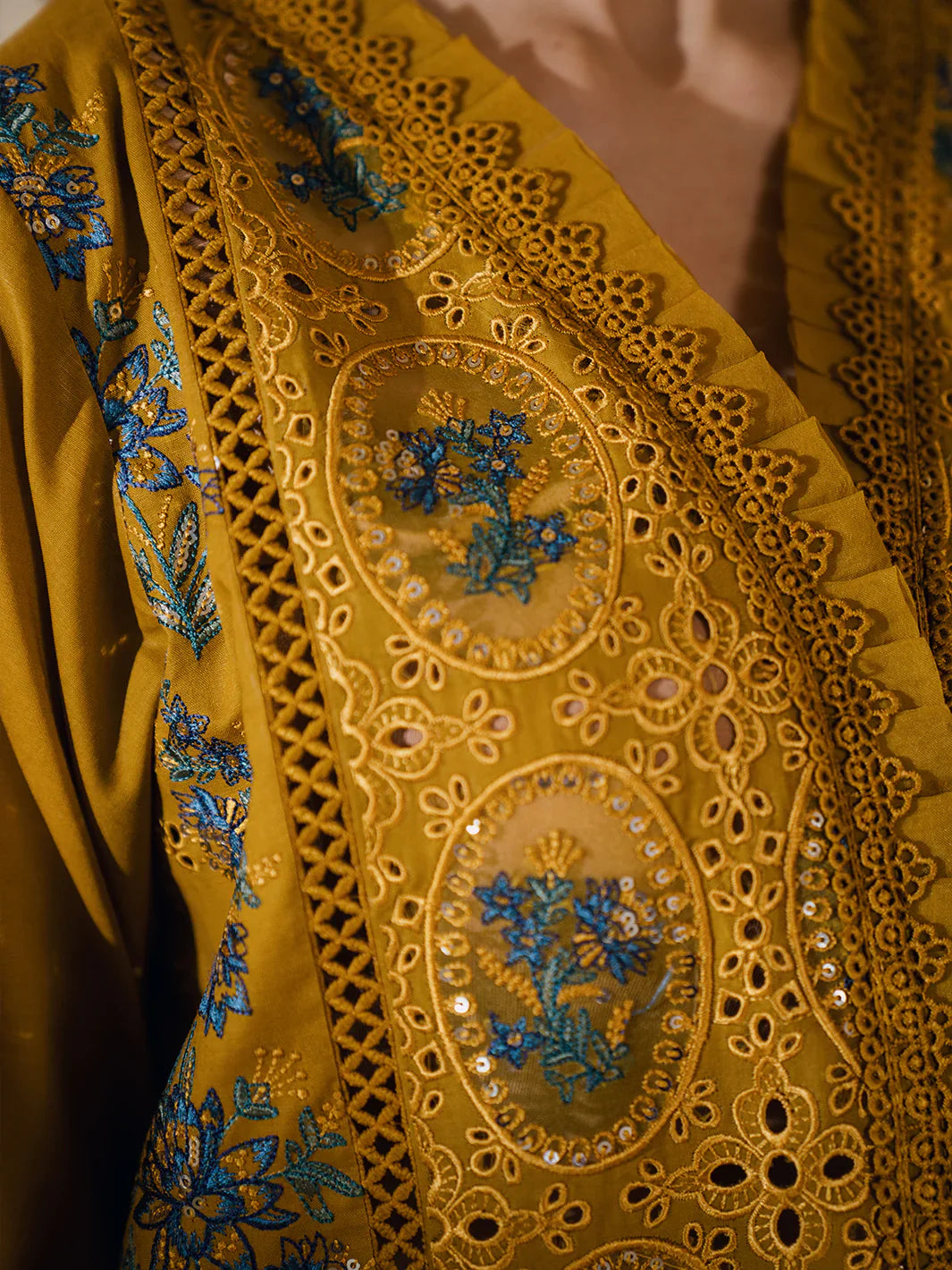 Bin Ilyas | Naqsh Luxury Lawn | Azlin - Official Bin Ilyas stockist in UK - Sakeena London