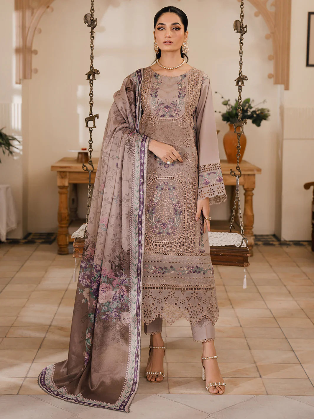 Bin Ilyas | Naqsh Luxury Lawn | Sorin - Official Bin Ilyas stockist in UK - Sakeena London