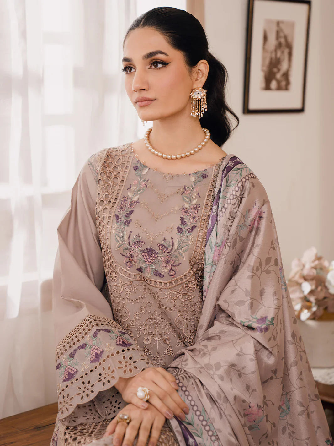 Bin Ilyas | Naqsh Luxury Lawn | Sorin - Official Bin Ilyas stockist in UK - Sakeena London