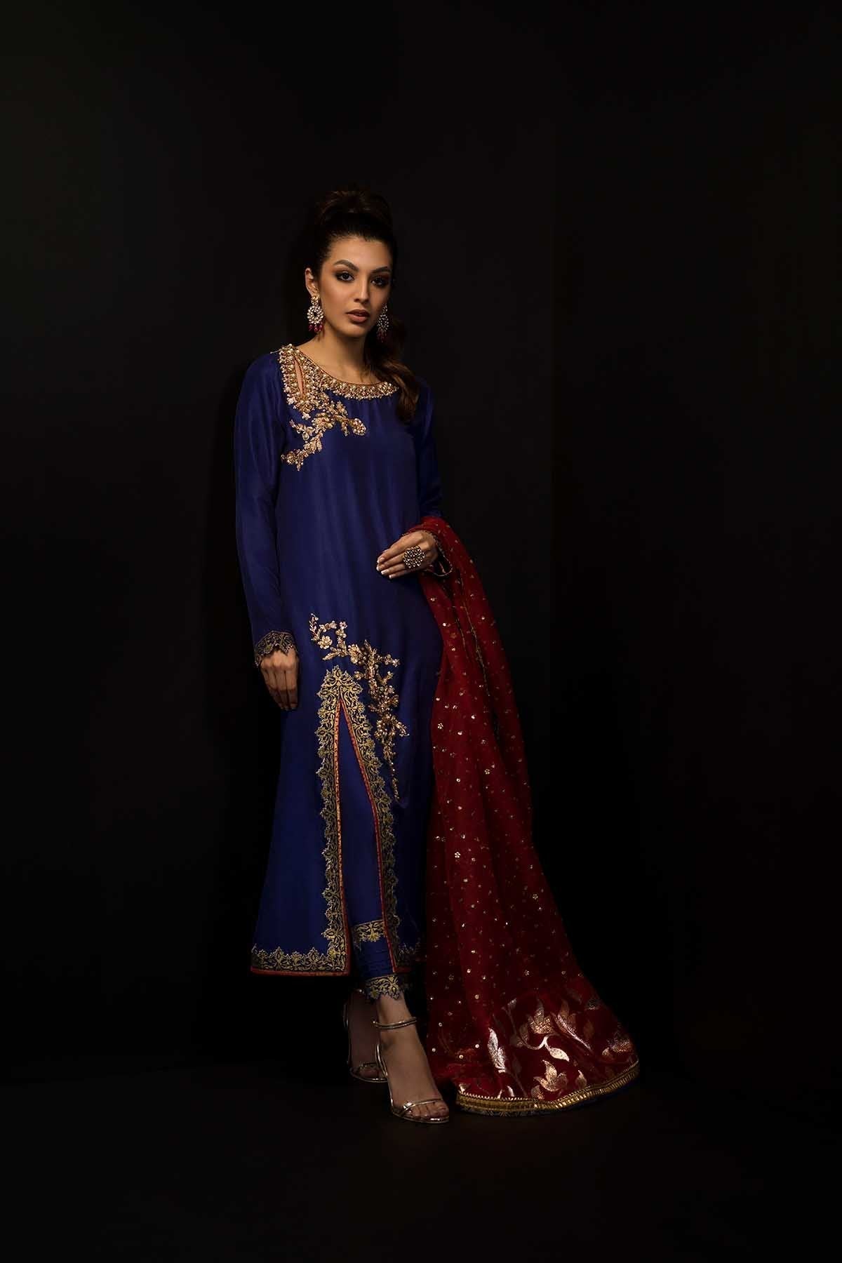 Sana Abbas | Wedding Formals | Tanzanite - Official Sana Abbas stockist in UK - Sakeena London