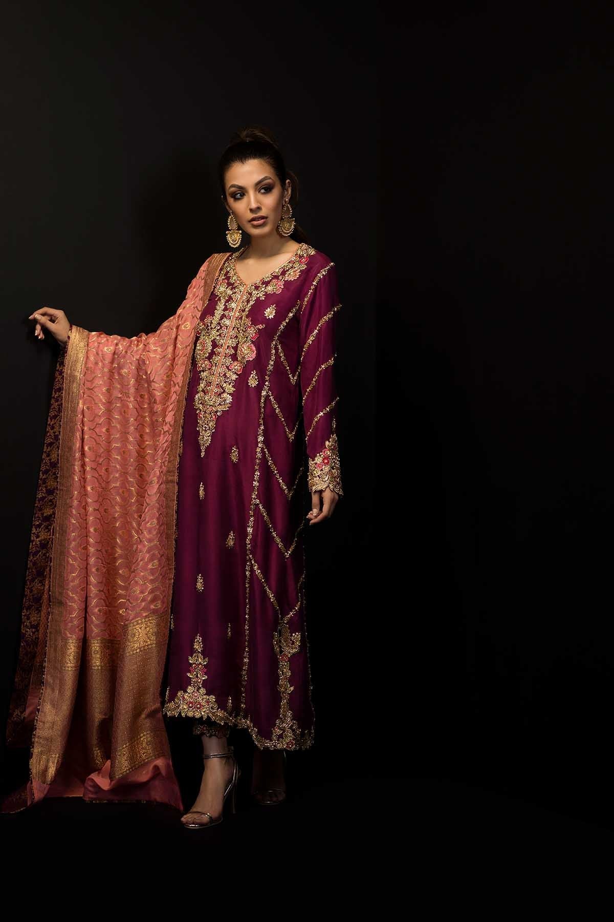 Sana Abbas | Wedding Formals | Rose Quartz - Official Sana Abbas stockist in UK - Sakeena London