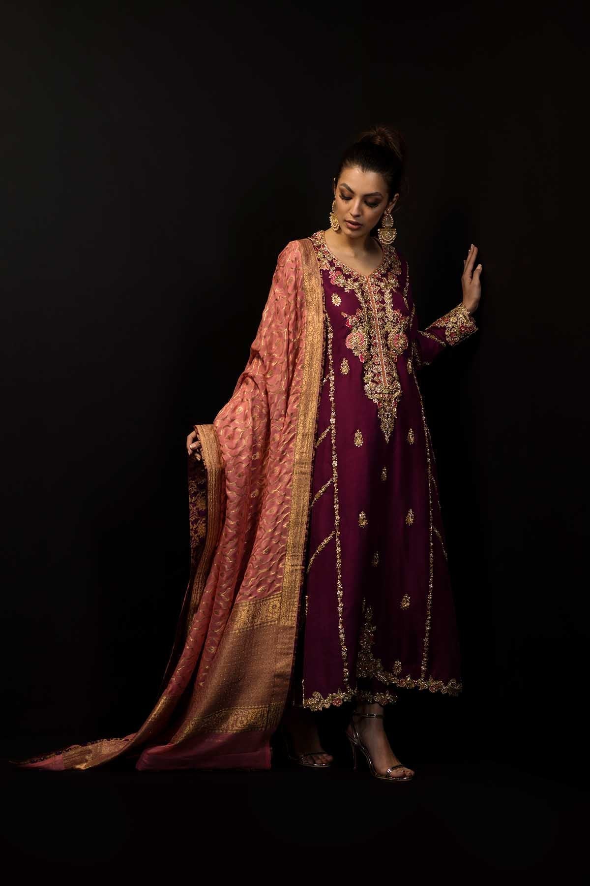 Sana Abbas | Wedding Formals | Rose Quartz - Official Sana Abbas stockist in UK - Sakeena London
