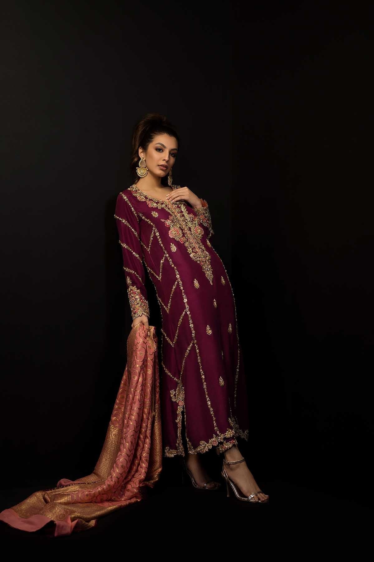 Sana Abbas | Wedding Formals | Rose Quartz - Official Sana Abbas stockist in UK - Sakeena London