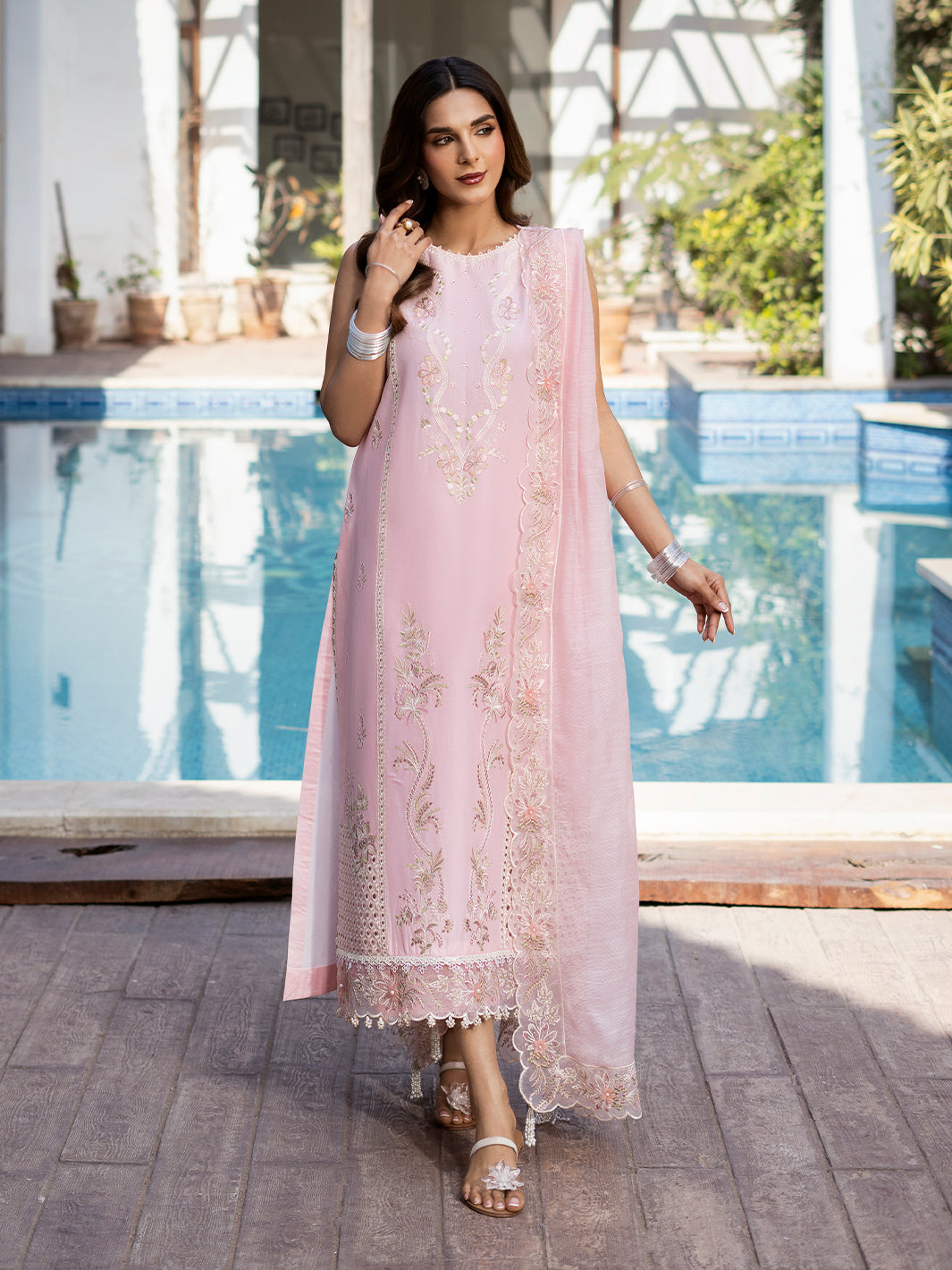 Izel | Mahveen Festive Lawn 25 | SAFA - Official Izel stockist in UK - Sakeena London