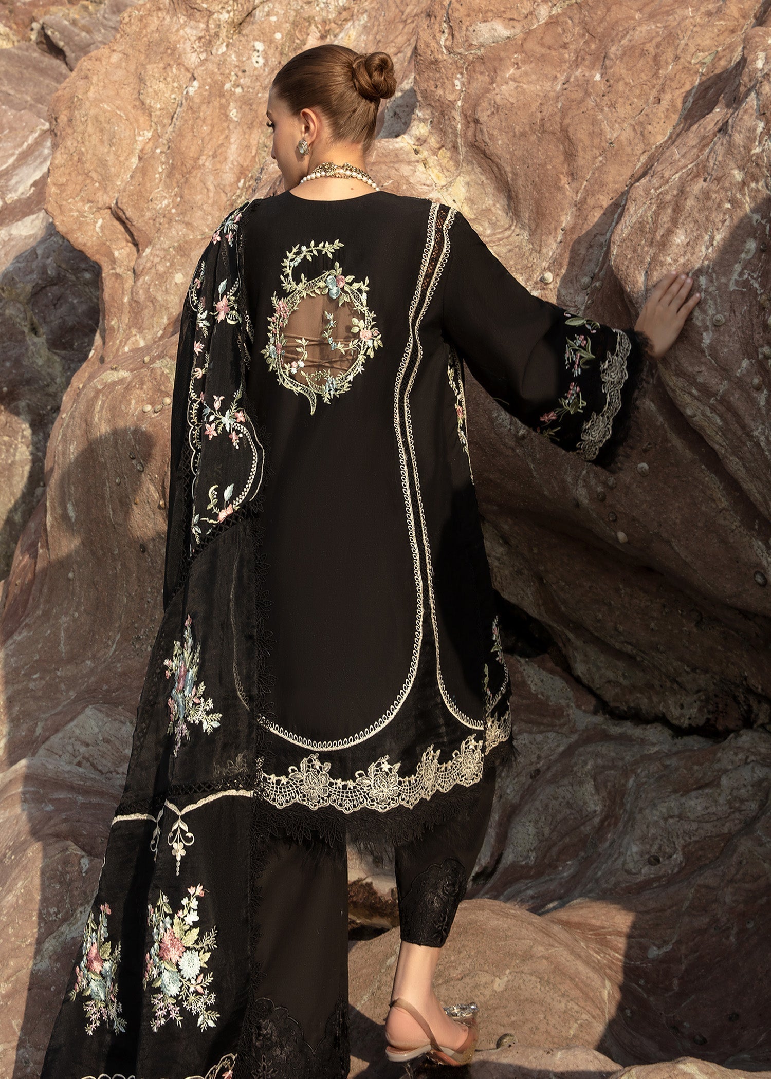 Crimson | Lawn 24 | Lolita - Onyx - Official Crimson stockist in UK - Sakeena London