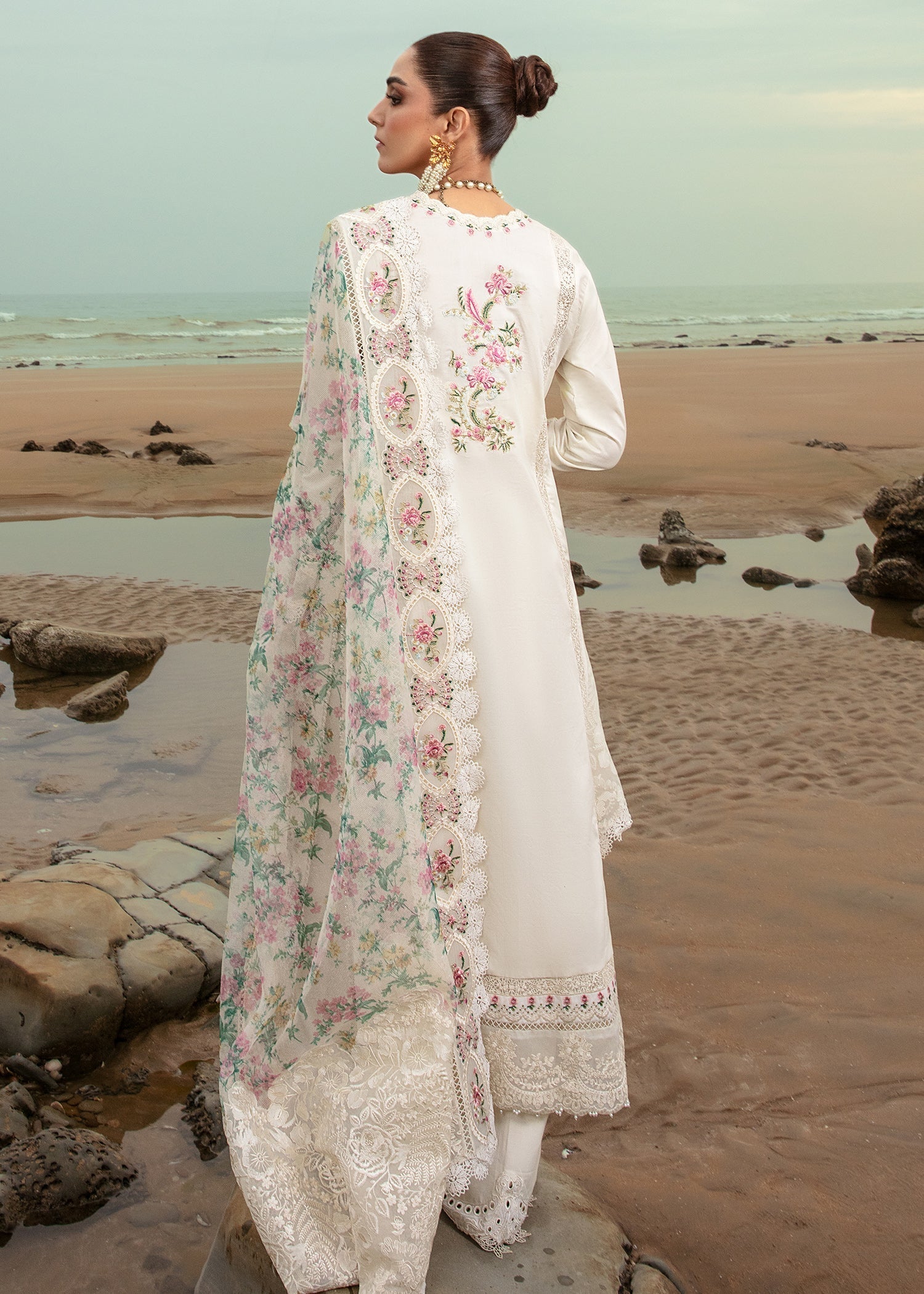Crimson | Lawn 24 | Dove's Song - Cloud - Official Crimson stockist in UK - Sakeena London