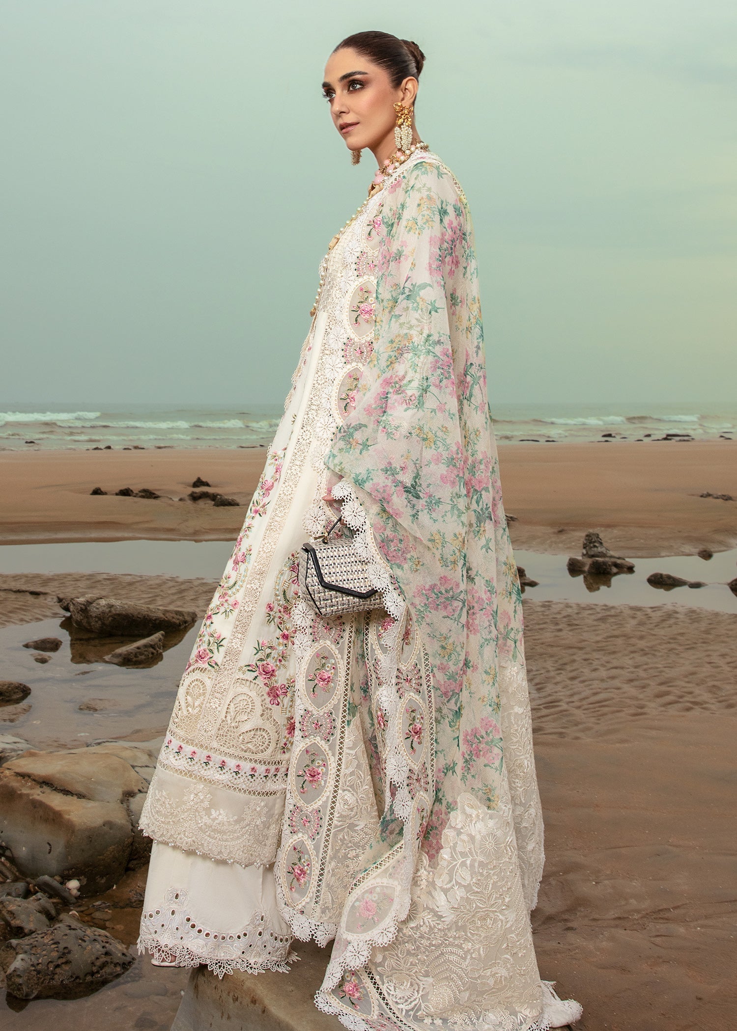 Crimson | Lawn 24 | Dove's Song - Cloud - Official Crimson stockist in UK - Sakeena London
