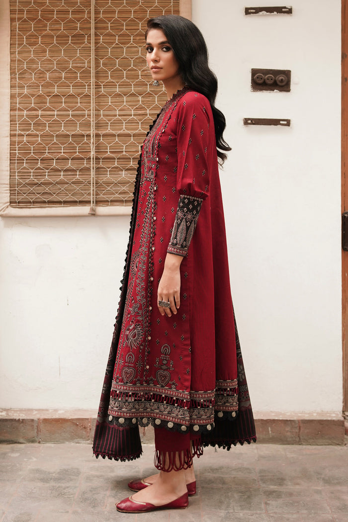 Jazmin | Winter Edition 24 | SLUB KHADDAR UW-0075 - Official Jazmin stockist in UK - Sakeena London