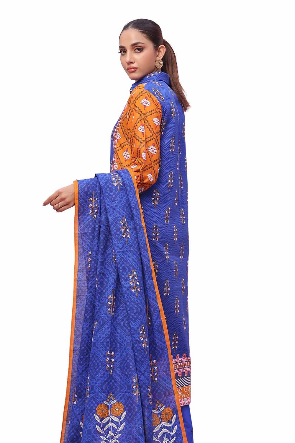 Gul Ahmed | Winter Collection 24 | Khaddar Suit SD-42113 - Official Gul Ahmed stockist in UK - Sakeena London