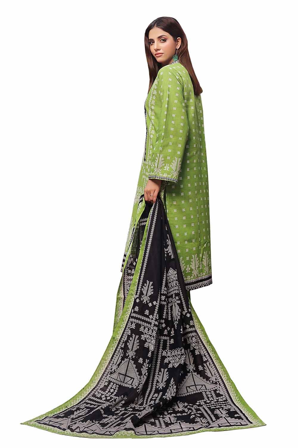 Gul Ahmed | Winter Collection 24 | Khaddar Suit SD-42134 - Official Gul Ahmed stockist in UK - Sakeena London