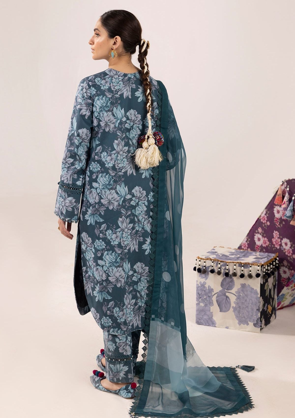 Lawn Collection - Alizeh - Sheen - ALS24#07 - SEA MIST