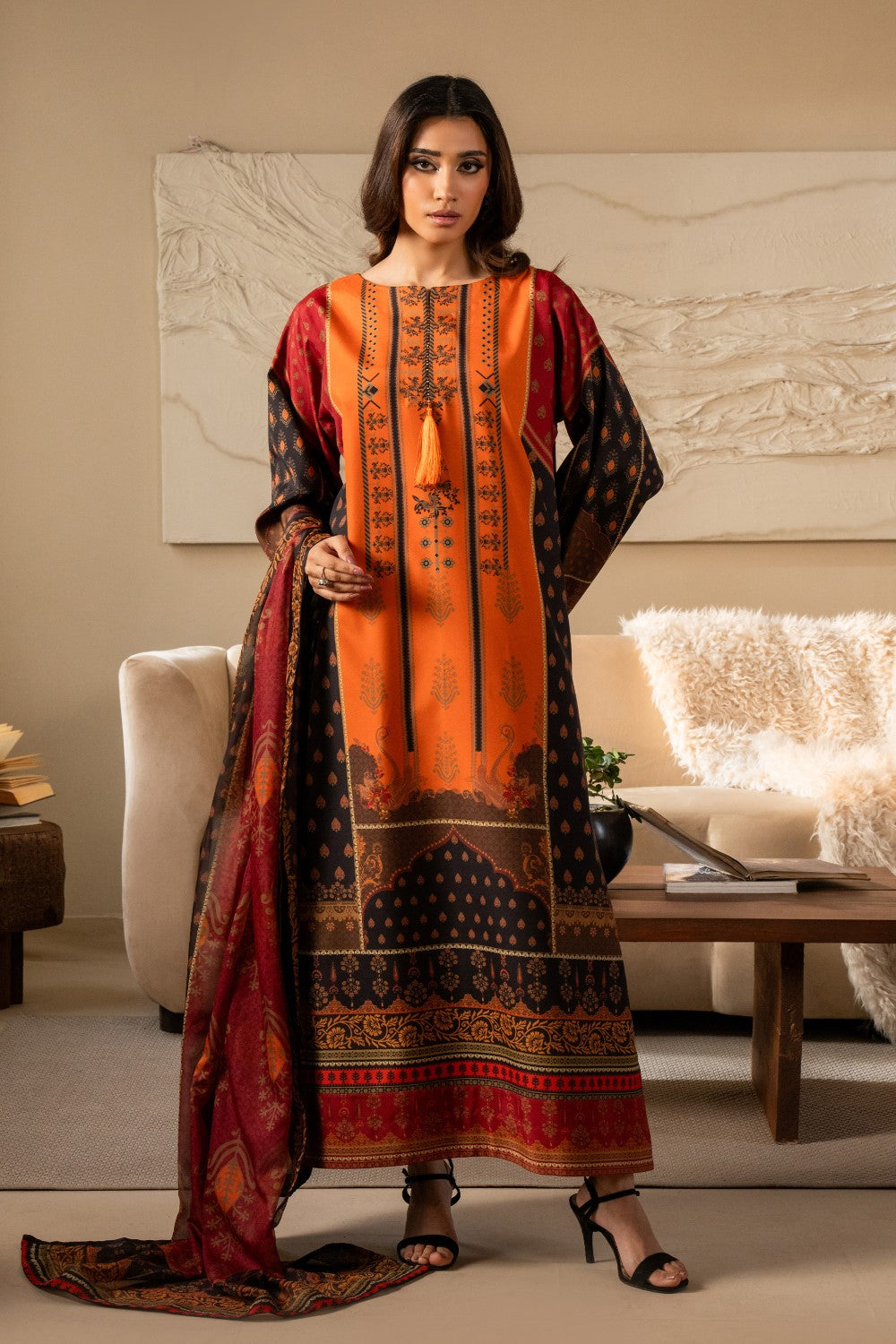 Maryum N Maria | Nazm Collection | SELENA - MS50463 - Official Maryum N Maria stockist in UK - Sakeena London