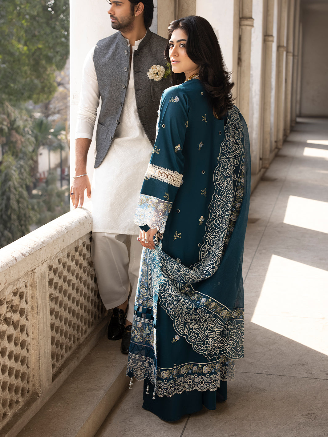 Mahnur | Mahrukh Luxury Lawn 24 | SERENE - Official Mahnur stockist in UK - Sakeena London