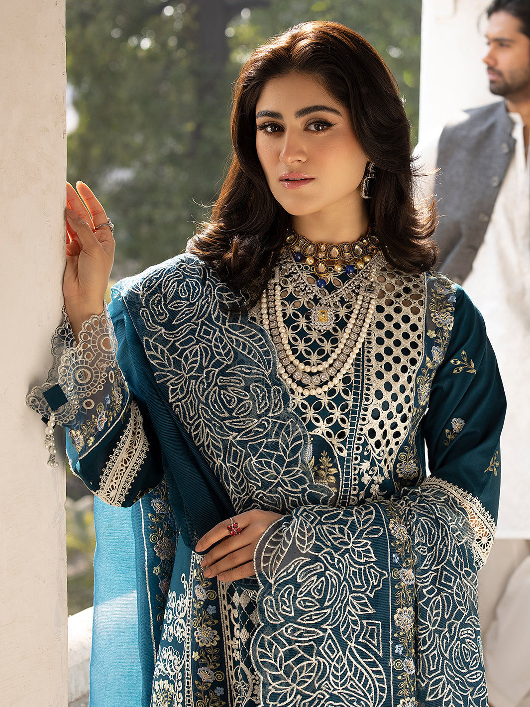 Mahnur | Mahrukh Luxury Lawn 24 | SERENE - Official Mahnur stockist in UK - Sakeena London
