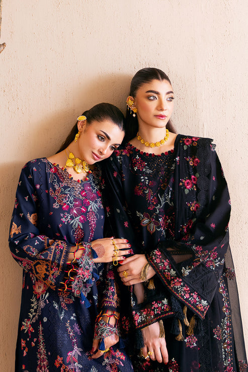 Shagna | Dilras Luxury Lawn | SIYAAH SL-04