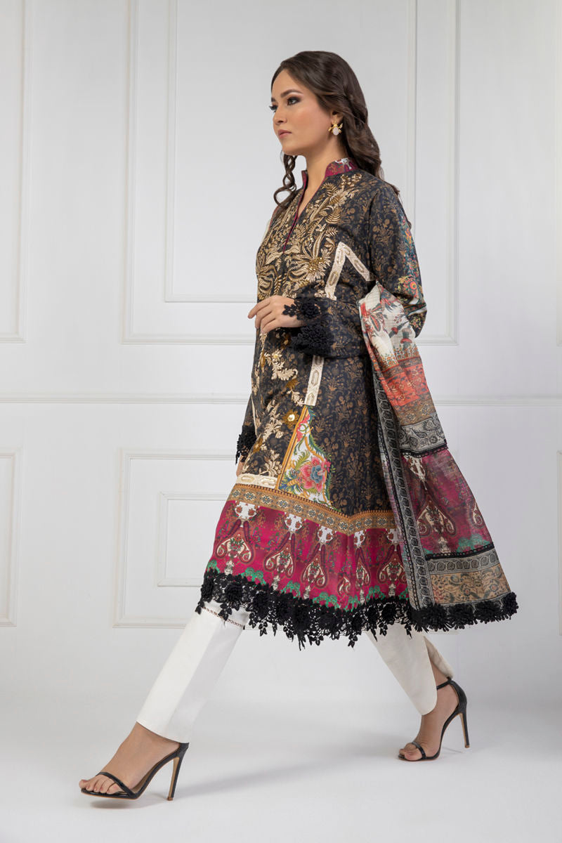 Shamaeel Ansari | Lawn 24 | LV113 - Official Shamaeel Ansari stockist in UK - Sakeena London