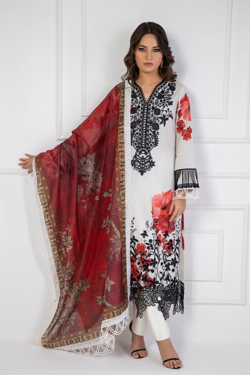 Shamaeel Ansari | Lawn 24 | LV114 - Official Shamaeel Ansari stockist in UK - Sakeena London