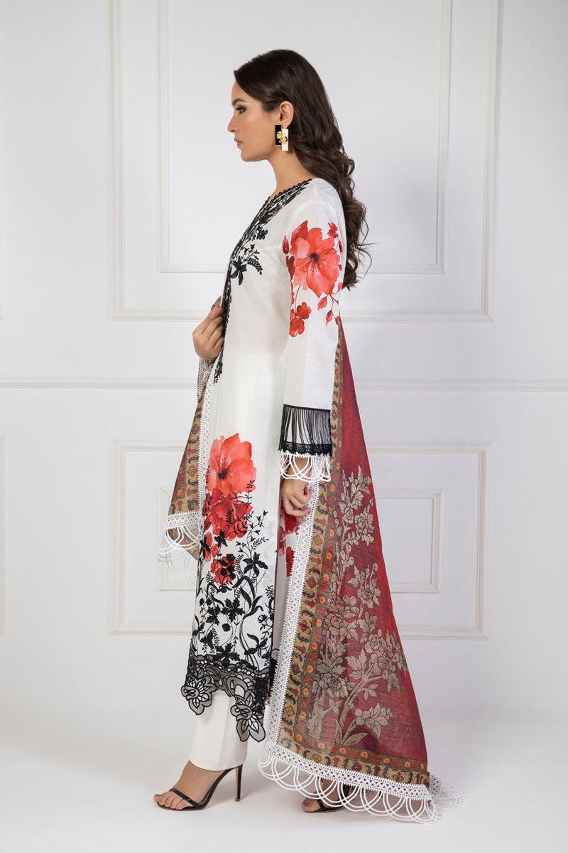 Shamaeel Ansari | Lawn 24 | LV114 - Official Shamaeel Ansari stockist in UK - Sakeena London