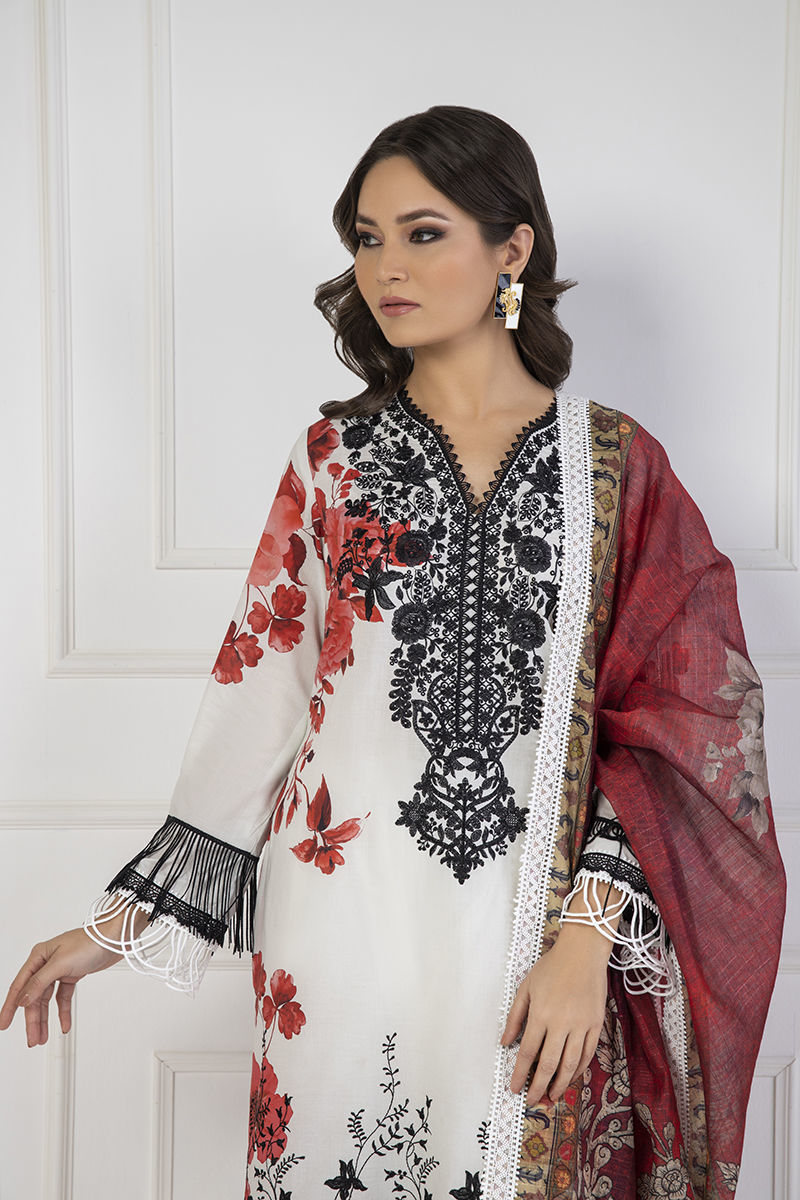 Shamaeel Ansari | Lawn 24 | LV114 - Official Shamaeel Ansari stockist in UK - Sakeena London